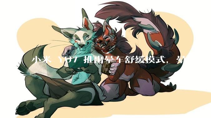 小米 YU7 推出晕车舒缓模式，晕车发生率降低 51%，如何看待此功能？抗晕能力未来会成为汽车标配吗？